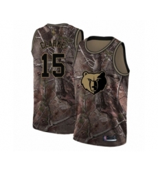 Women's Memphis Grizzlies #15 Brandon Clarke Swingman Camo Realtree Collection Basketball Jersey