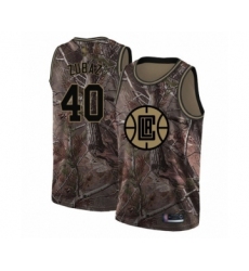 Youth Los Angeles Clippers #40 Ivica Zubac Swingman Camo Realtree Collection Basketball Jersey