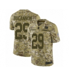 Men's New York Giants #29 Deone Bucannon Limited Camo 2018 Salute to Service Football Jersey