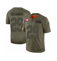 Men's New York Giants #29 Deone Bucannon Limited Olive 2019 Salute to Service Football Jersey