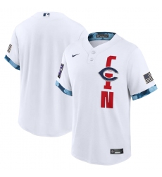 Men's Cincinnati Reds Blank Nike White 2021 MLB All-Star Game Replica Jersey