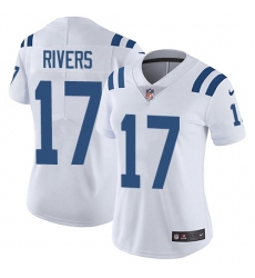 Women's Nike Indianapolis Colts #17 Philip Rivers White Stitched NFL Vapor Untouchable Limited Jersey