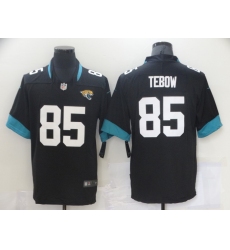 Men's Jacksonville Jaguars #85 Tim Tebow Nike Black 2021 Alternate Limited Jersey