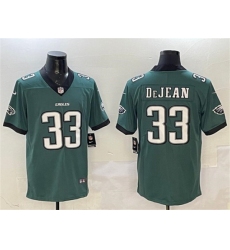 Men's Philadelphia Eagles #33 Cooper DeJean Green 2024 New Vapor Untouchable Limited Football Stitched Jersey
