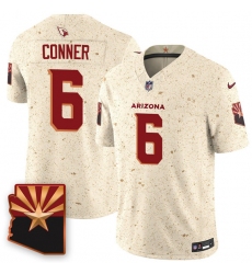 Men's Arizona Cardinals #6 James Conner 2025 F.U.S.E. “Rivalries” Vapor Untouchable Limited Football Stitched Jersey