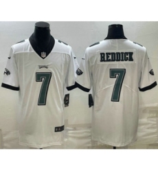 Men's Philadelphia Eagles #7 Haason Reddick White Vapor Untouchable Limited Stitched Jersey