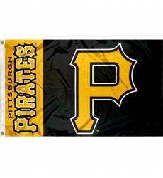 2Pcs WinCraft Pittsburgh Pirates Flag 3x5 Banner