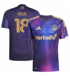 Mens LA Galaxy Marco Reus adidas Navy 2025 RIZON Replica Player Jersey