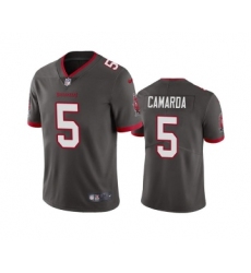 Men's Tampa Bay Buccaneers #5 Jake Camarda Gray Vapor Untouchable Limited Stitched Jersey