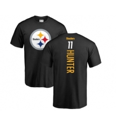 Football Pittsburgh Steelers #11 Justin Hunter Black Backer T-Shirt