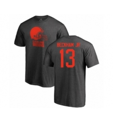 NFL Nike Cleveland Browns #13 Odell Beckham Jr. Ash One Color T-Shirt