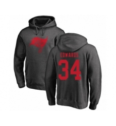 Football Tampa Bay Buccaneers #34 Mike Edwards Ash One Color Pullover Hoodie