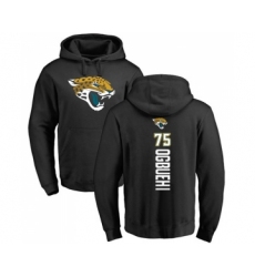 Football Jacksonville Jaguars #75 Cedric Ogbuehi Black Backer Pullover Hoodie