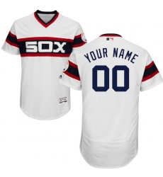Men's Chicago White Sox 2342882Men's Chicago White Sox Majestic Alternate White Flex Base Authentic Collection Custom Jersey