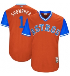 Men's Majestic Houston Astros #1 Carlos Correa 