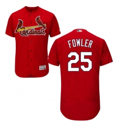 Men's Majestic St. Louis Cardinals #25 Dexter Fowler Red Flexbase Authentic Collection MLB Jersey