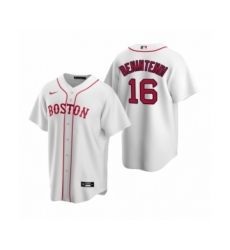 Women's Boston Red Sox #16 Andrew Benintendi Nike White Replica Alternate Jersey
