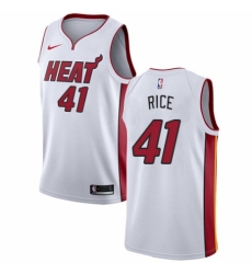 Women's Nike Miami Heat #41 Glen Rice Swingman NBA Jersey - Association Edition