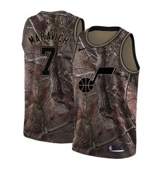 Youth Nike Utah Jazz #7 Pete Maravich Swingman Camo Realtree Collection NBA Jersey