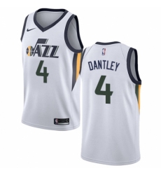 Men's Nike Utah Jazz #4 Adrian Dantley Swingman NBA Jersey - Association Edition