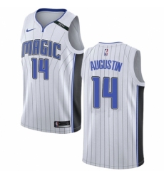 Women's Nike Orlando Magic #14 D.J. Augustin Swingman NBA Jersey - Association Edition