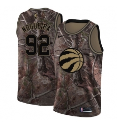 Youth Nike Toronto Raptors #92 Lucas Nogueira Swingman Camo Realtree Collection NBA Jersey