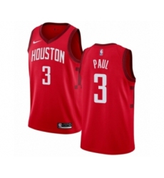 Youth Nike Houston Rockets #3 Chris Paul Red Swingman Jersey - Earned Edition