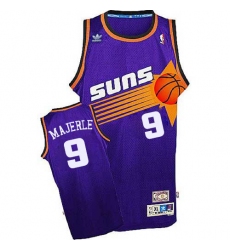 Men's Adidas Phoenix Suns #9 Dan Majerle Swingman Purple Throwback NBA Jersey