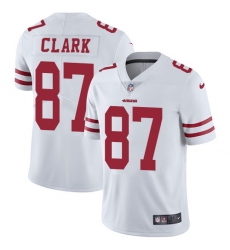 Youth Nike San Francisco 49ers #87 Dwight Clark White Vapor Untouchable Limited Player NFL Jersey