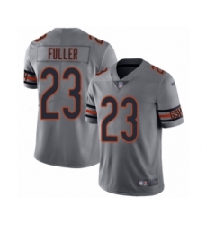 Men's Chicago Bears #23 Kyle Fuller Limited Silver Inverted Legend Football Jersey