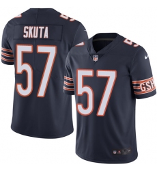 Youth Nike Chicago Bears #57 Dan Skuta Navy Blue Team Color Vapor Untouchable Limited Player NFL Jersey