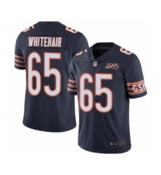 Men's Chicago Bears #65 Cody Whitehair Navy Blue Team Color 100th Season Limited Football Jersey