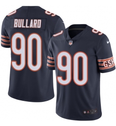 Youth Nike Chicago Bears #90 Jonathan Bullard Navy Blue Team Color Vapor Untouchable Limited Player NFL Jersey