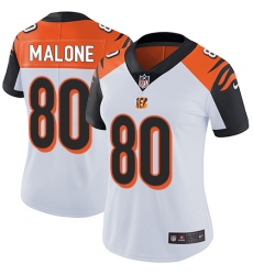 Women's Nike Cincinnati Bengals #80 Josh Malone Vapor Untouchable Limited White NFL Jersey