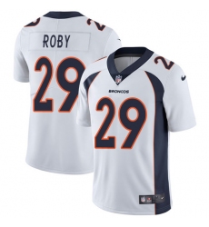 Youth Nike Denver Broncos #29 Bradley Roby White Vapor Untouchable Limited Player NFL Jersey