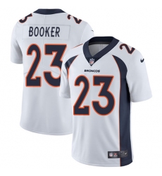 Youth Nike Denver Broncos #23 Devontae Booker White Vapor Untouchable Limited Player NFL Jersey