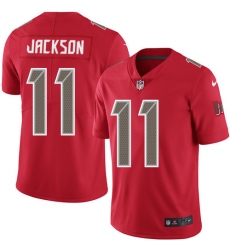 Youth Nike Tampa Bay Buccaneers #11 DeSean Jackson Limited Red Rush Vapor Untouchable NFL Jersey