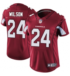 Women's Nike Arizona Cardinals #24 Adrian Wilson Red Team Color Vapor Untouchable Limited Player NFL Jersey