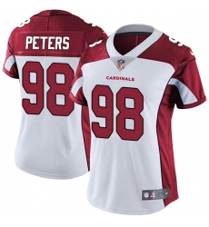 Women's Nike Arizona Cardinals #98 Corey Peters White Vapor Untouchable Limited Player NFL Jersey