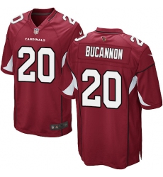 Men's Nike Arizona Cardinals #20 Deone Bucannon Game Red Team Color NFL Jersey