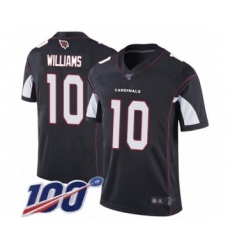 Men's Arizona Cardinals #10 Chad Williams Black Alternate Vapor Untouchable Limited Player 100th Season Football Jersey