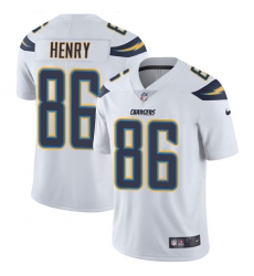 Youth Nike Los Angeles Chargers #86 Hunter Henry White Vapor Untouchable Limited Player NFL Jersey
