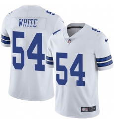 Men's Nike Dallas Cowboys #54 Randy White White Vapor Untouchable Limited Player NFL Jersey