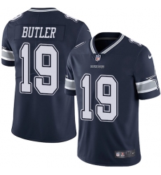 Youth Nike Dallas Cowboys #19 Brice Butler Navy Blue Team Color Vapor Untouchable Limited Player NFL Jersey
