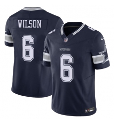 Men's Dallas Cowboys #6 Donovan Wilson Navy 2025 F.U.S.E Vapor Untouchable Limited Football Stitched Jersey