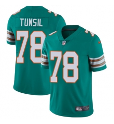 Youth Nike Miami Dolphins #78 Laremy Tunsil Aqua Green Alternate Vapor Untouchable Limited Player NFL Jersey