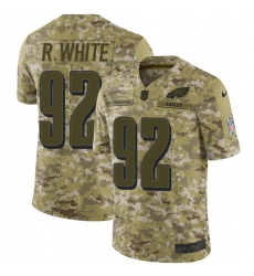 Youth Nike Philadelphia Eagles #92 Reggie White Limited Camo 2018 Salute to Service NFL Jersey