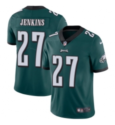 Men's Nike Philadelphia Eagles #27 Malcolm Jenkins Midnight Green Team Color Vapor Untouchable Limited Player NFL Jersey