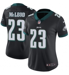 Women's Nike Philadelphia Eagles #23 Rodney McLeod Black Alternate Vapor Untouchable Limited Player NFL Jersey