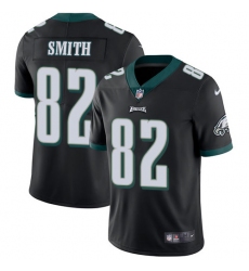 Youth Nike Philadelphia Eagles #82 Torrey Smith Black Alternate Vapor Untouchable Limited Player NFL Jersey